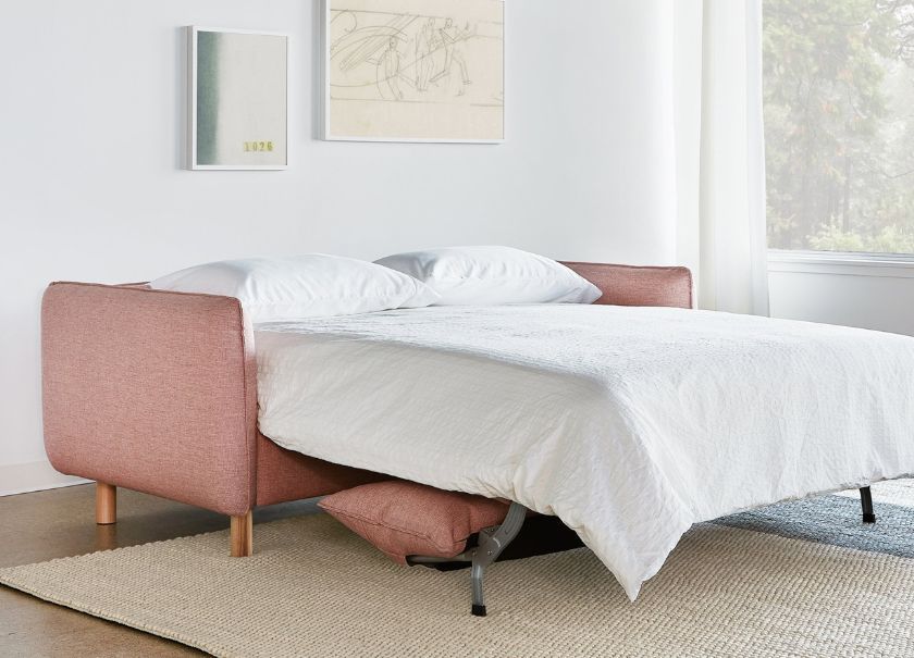 Colchón para sofá cama de espuma viscoelástica – Tamaño individual.,  Espuma, Blanco